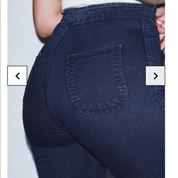 American Apparel EASY High Wasted Skinny Jeans - Picture 6 of 7